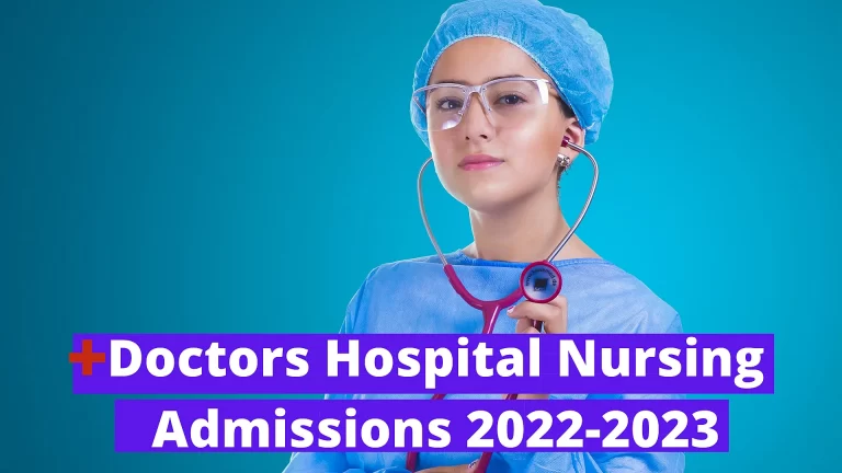 Doctors Hospital College of Nursing Admissions 2022-2023
