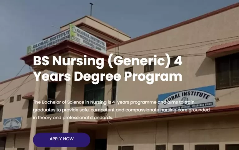 Global Institute College Of Nursing Admissions 2022