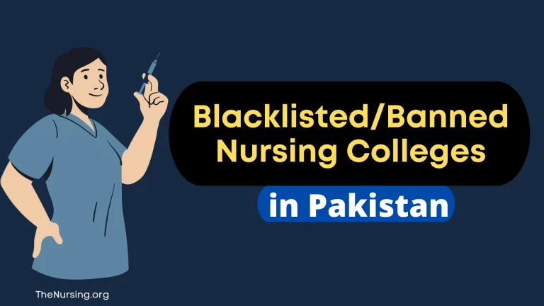 Blacklisted & Banned Nursing Colleges in Pakistan